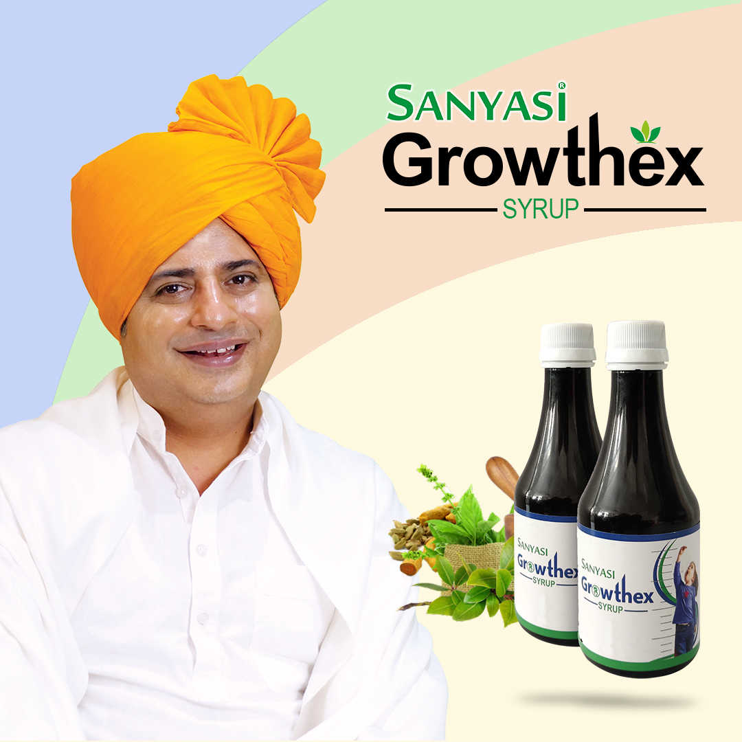 Growthex Syrup Sanyasi Ayurveda