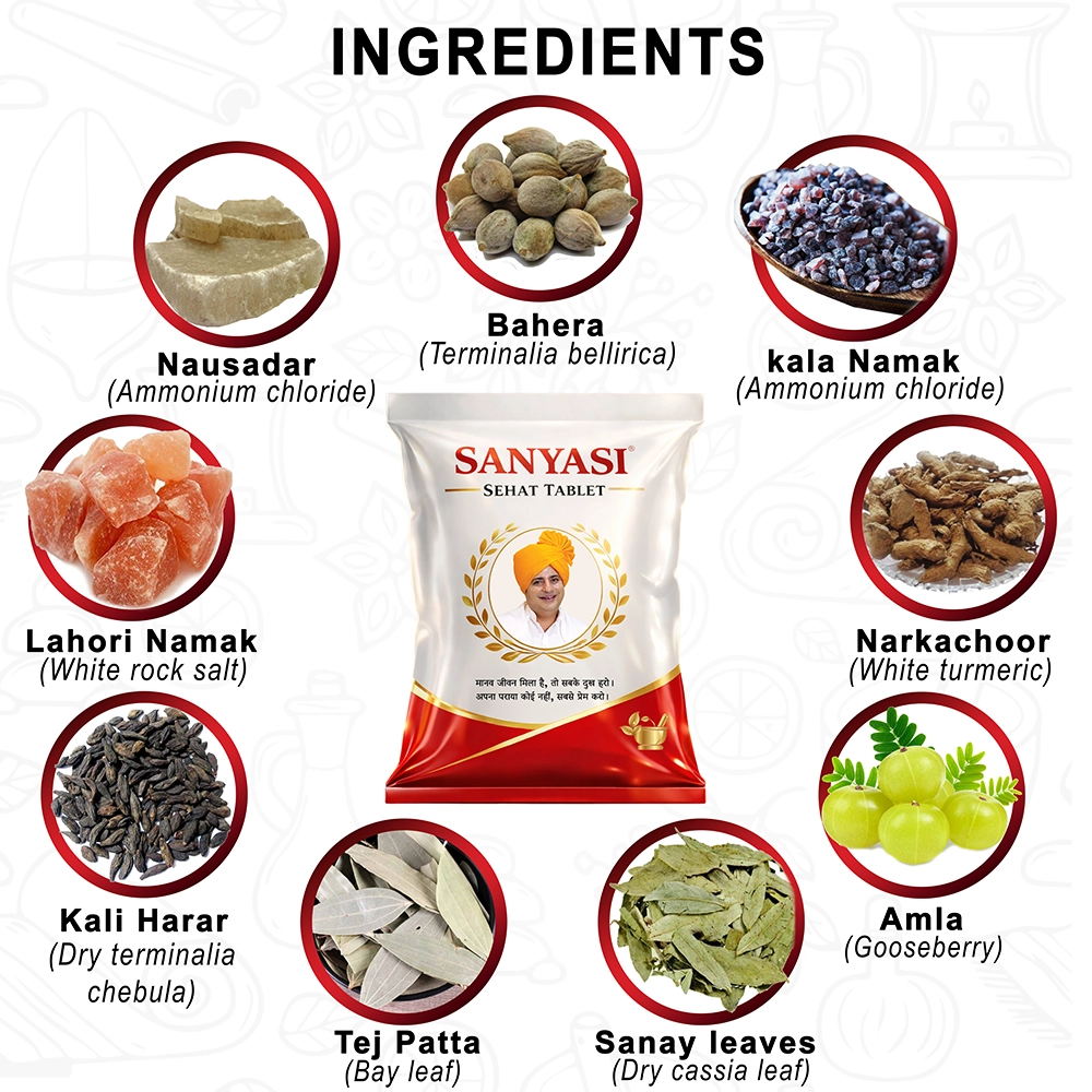 Sehat Tablet Sanyasi Ayurveda