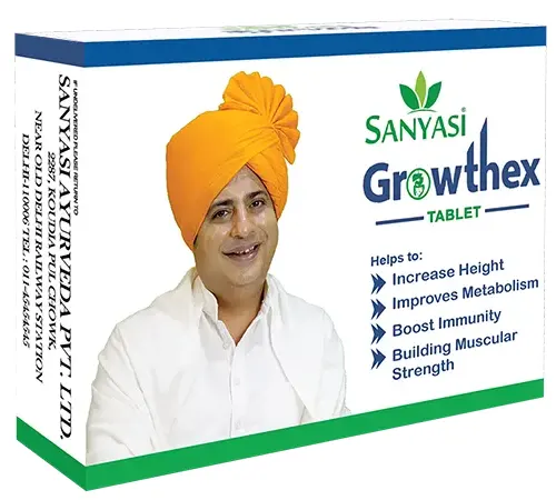Growthex Tablet Sanyasi Ayurveda